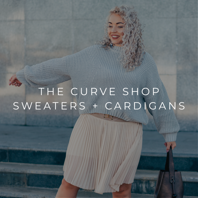 Curve Shop Sweaters + Cardigans