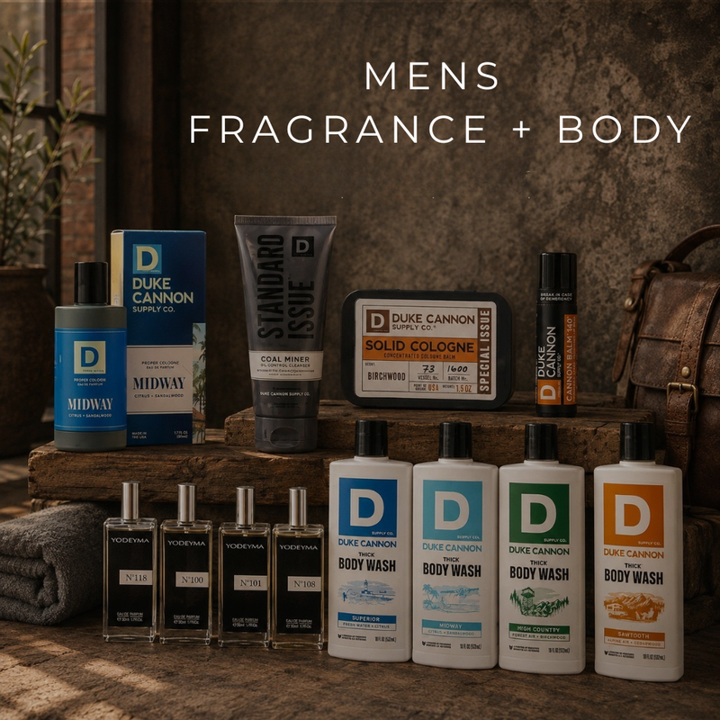 Men's Fragrance + Body