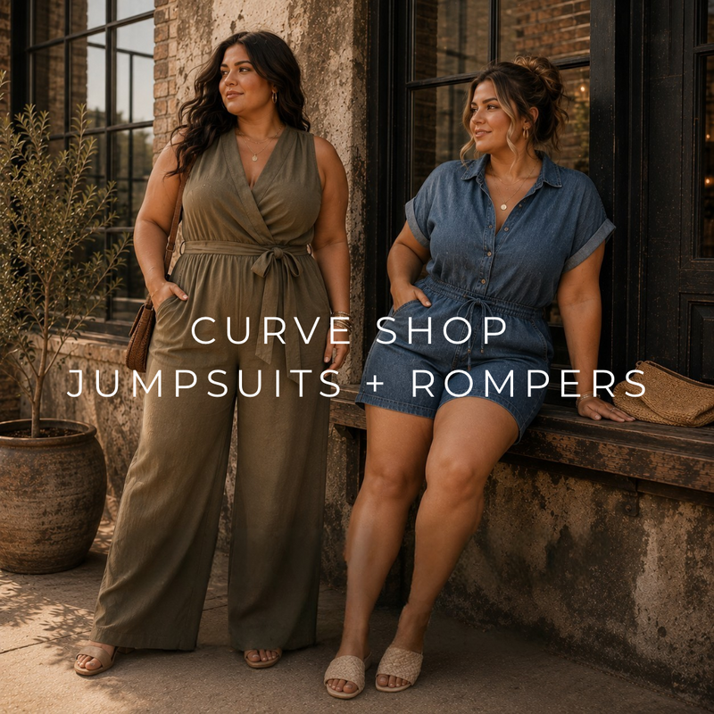Curve Shop Jumpsuits + Rompers