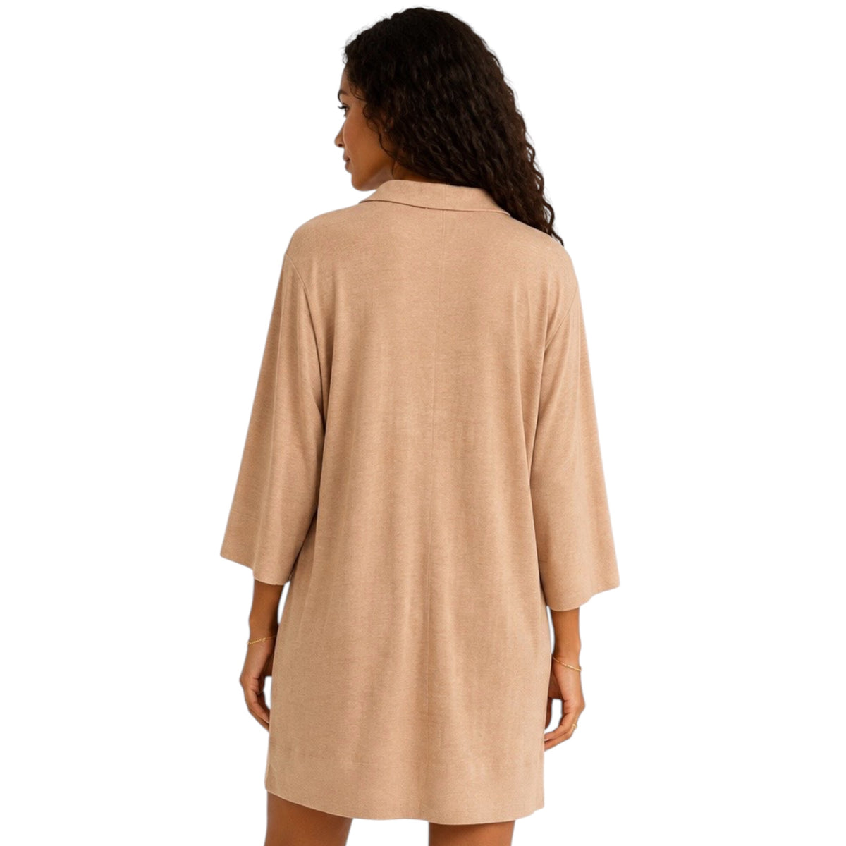 Z Supply Mallory Slub Cover Up Iced Coffee