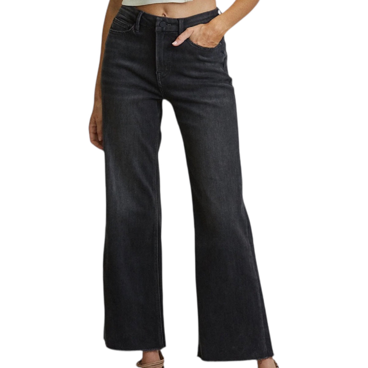MICA Hunter Stretch Super High Rise Wide Leg MDP-W3007GY