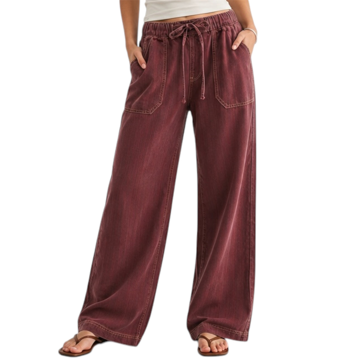 MICA MDP-G3870 Matisse H/R Wide Leg Jogger
