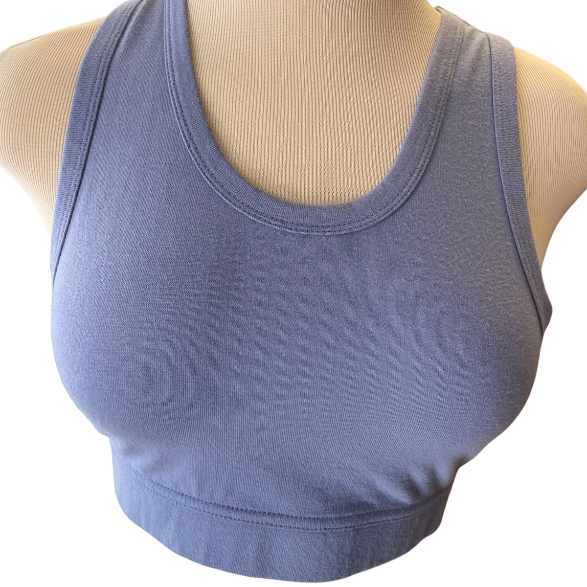 Double Zero Periwinkle Cropped Tank Top Size M - RF
