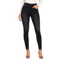 Judy Blue JB88878 Mid Rise  Black Tummy Control Skinny