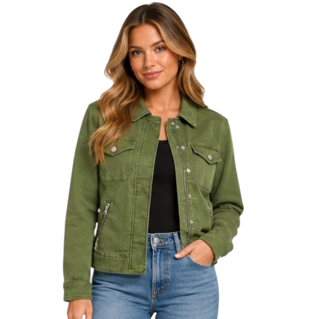 Potrero Matcha Twill Jacket