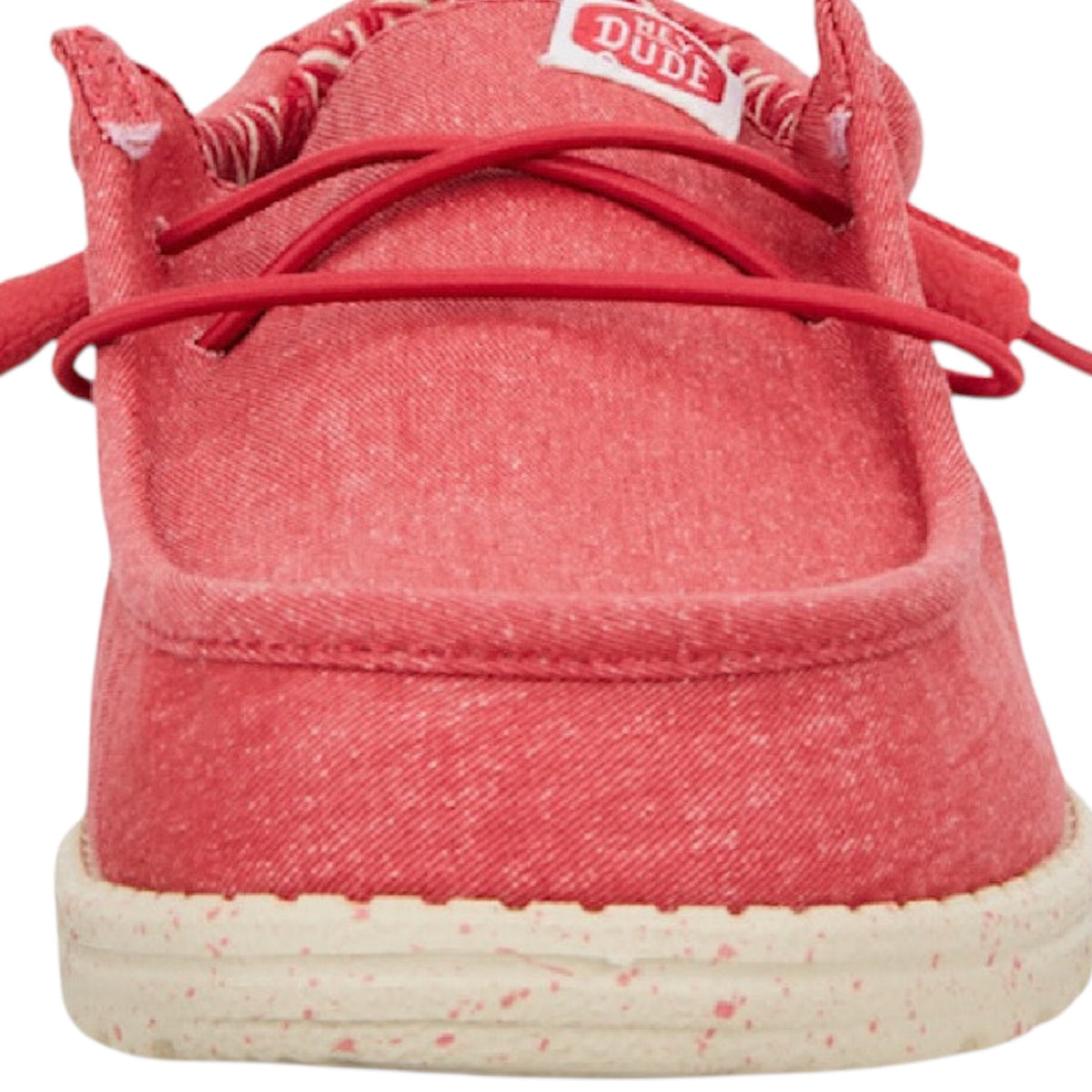 Hey Dude Wally Stretch Canvas Karanda Red Mens