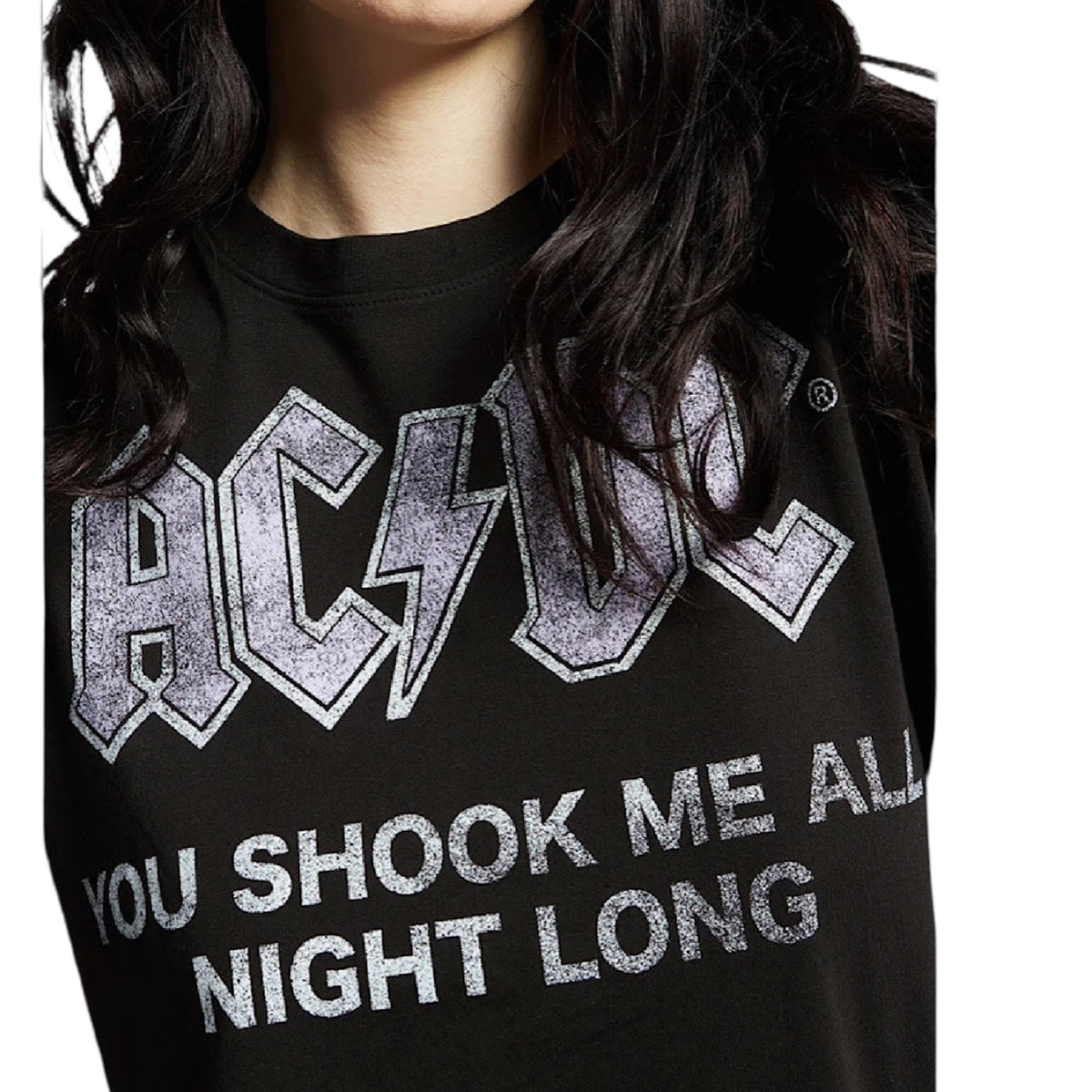 AC/DC Drink on Me Cut Sleeve Pepper Tee