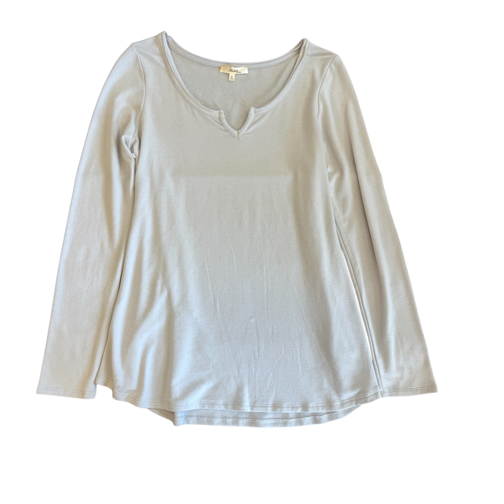 Andree Long Sleeve Grey Top Size L-RF
