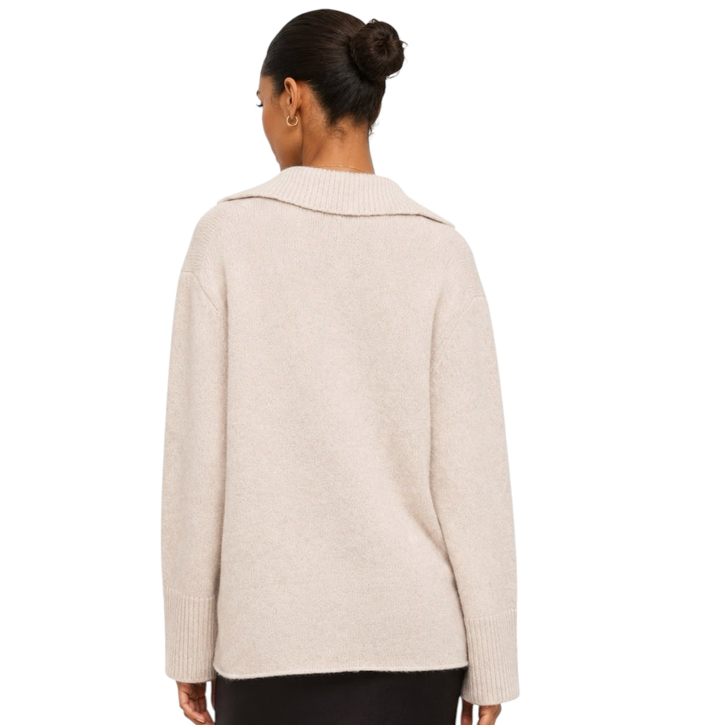 Z Supply Ember Sweater Light Oatmeal Heather