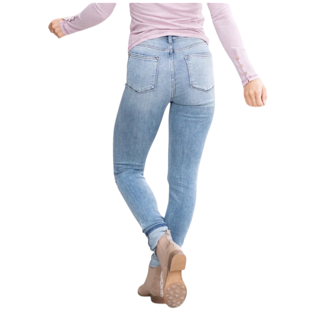 Judy Blue H/W Tall Skinny Destroyed JB82406