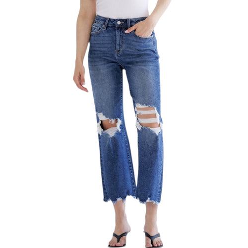 MICA MDP-F3048M 90's Vintage Crop Flare Jean