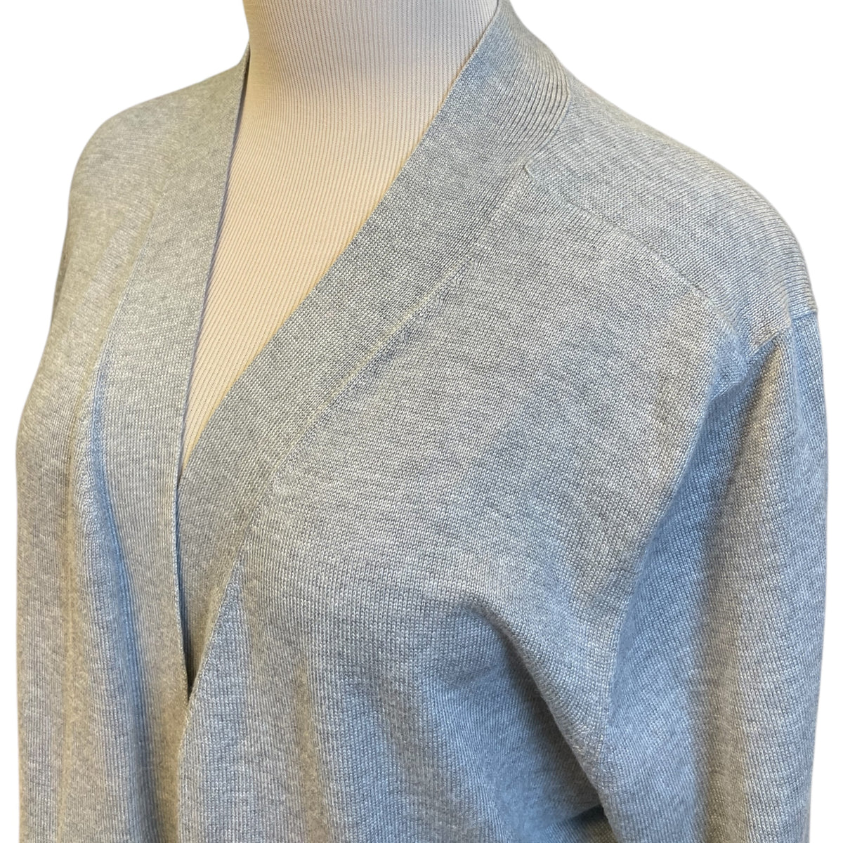 89th + Madison Light Grey Cardigan Size L - RF