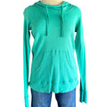 Columbia Teal Pullover with Drawstring Hood Size Medium-RF