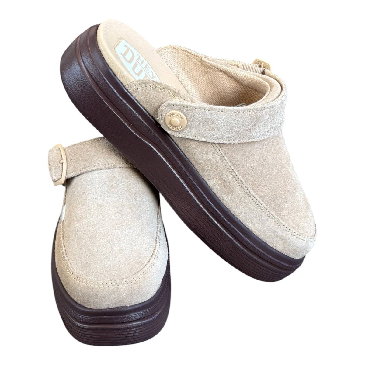 Hey Dude Austin Lift Clog Seasme/Multi