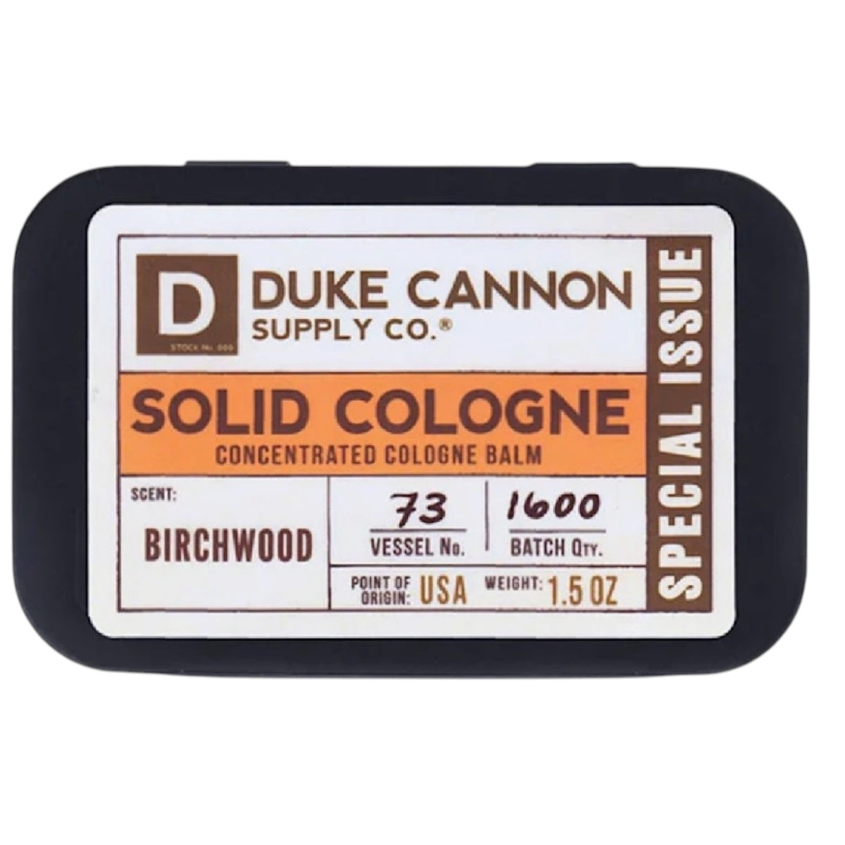 Duke Cannon Special Issue Solid Colonge-Birchwood