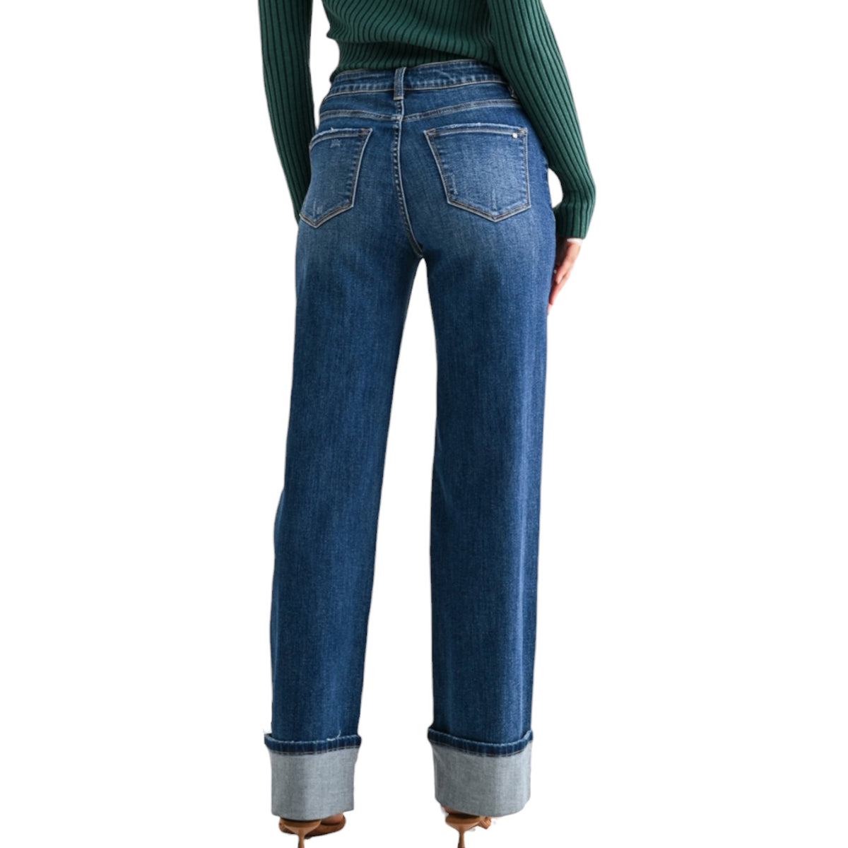 MICA MDP-W3951 H/R Slim Wide Cuffed Leg