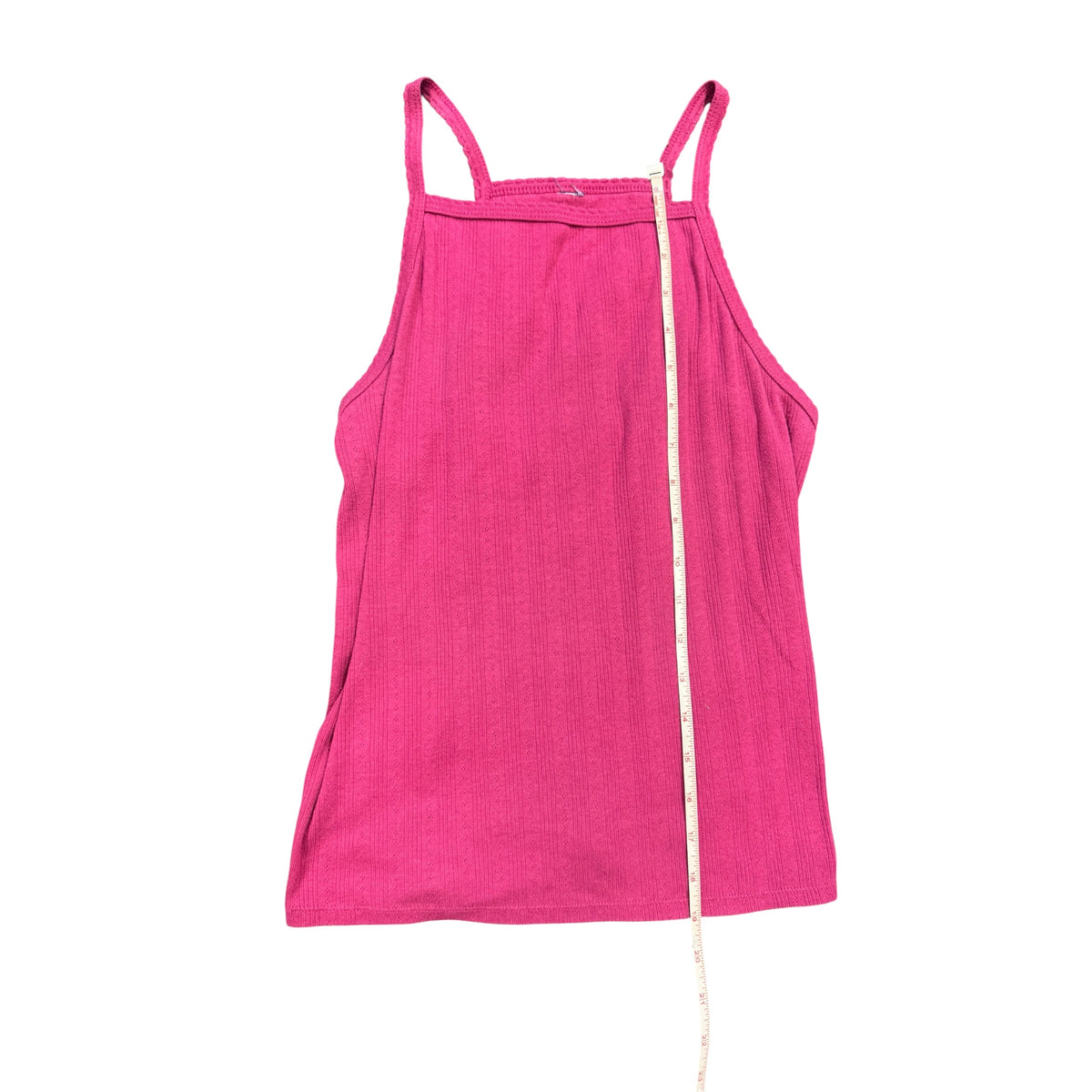 Gap Magenta Scalloped Edge Tank Top Size M - RF