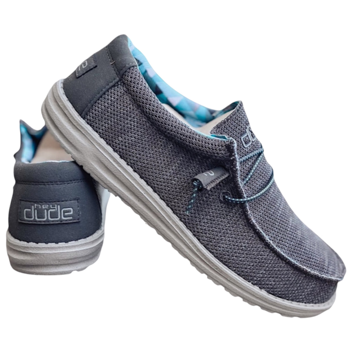 Hey Dude Wally Sox Charcoal