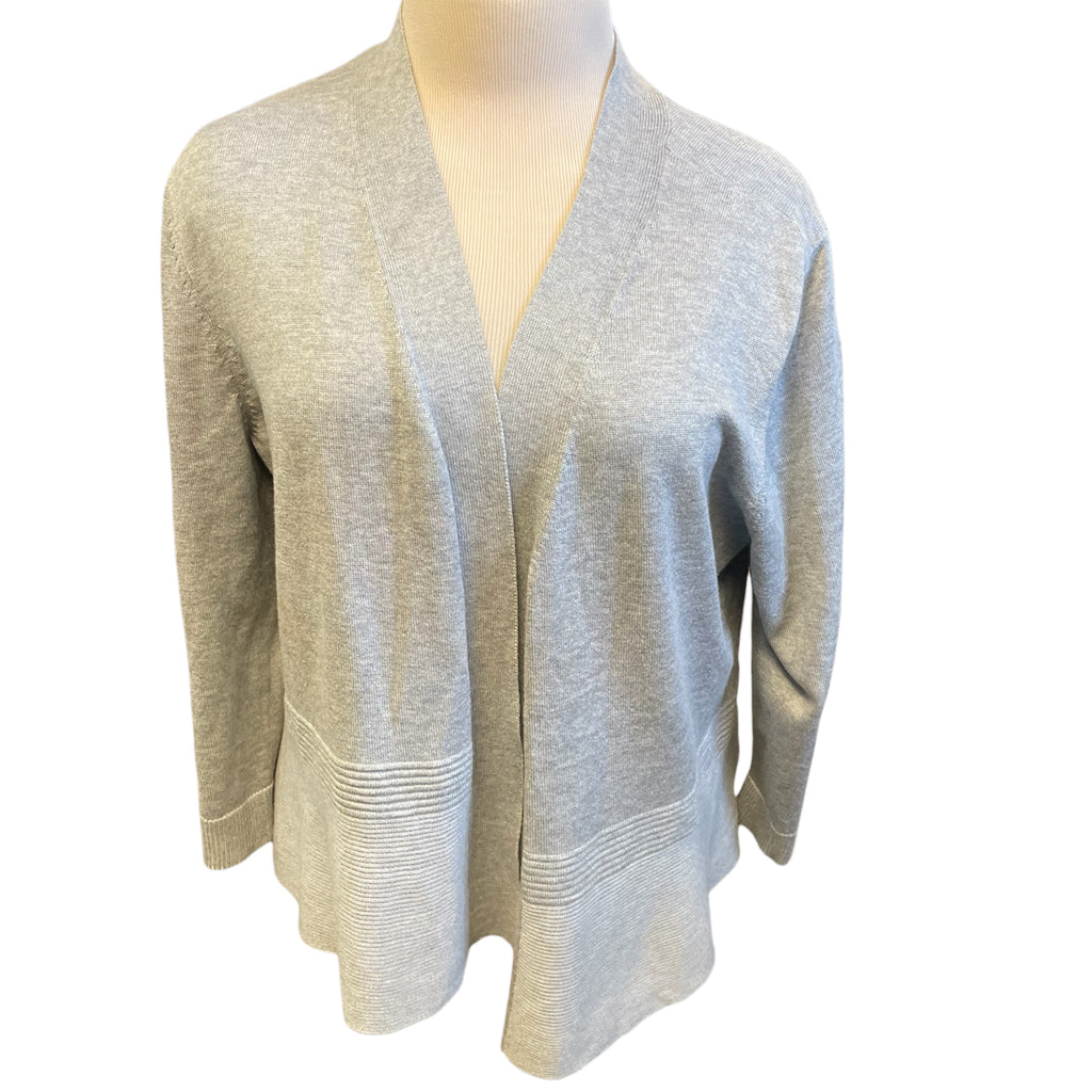 89th + Madison Light Grey Cardigan Size L - RF