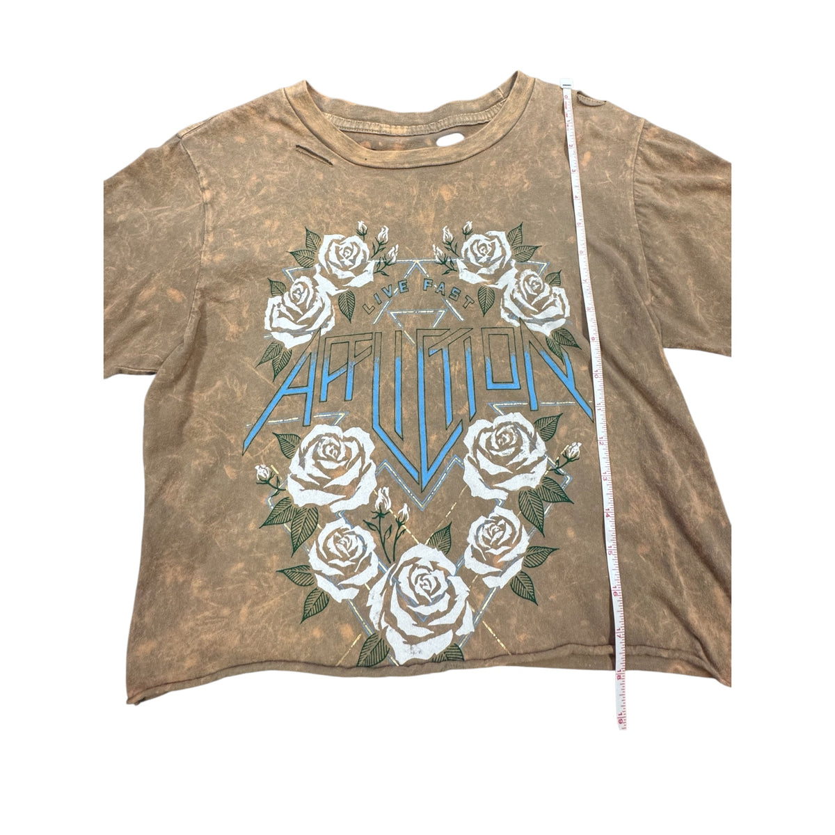 Affliction Live Fast Camel Graphic Size Medium-RF