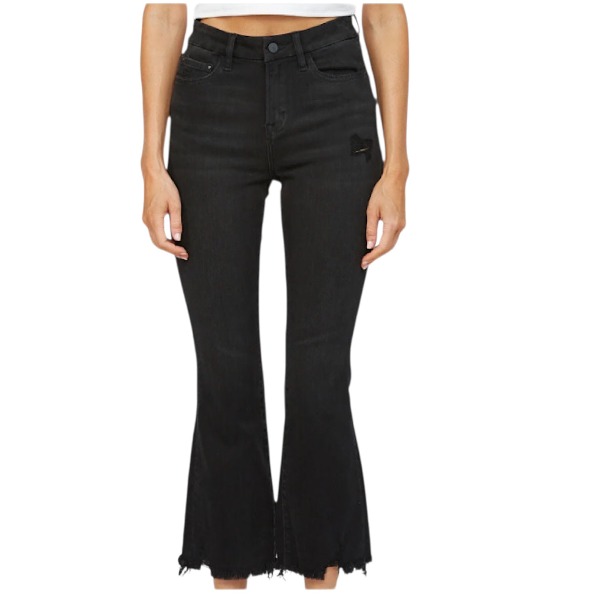 MICA MDP-F149BK High Rise Crop Flare