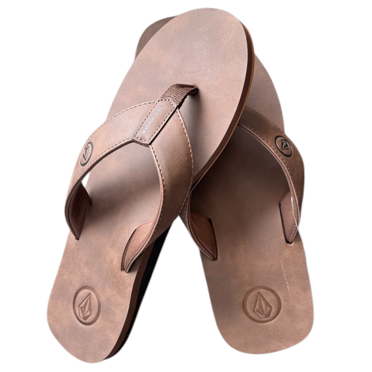Volcom Brown Flip Flop Sandals