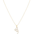 Margaret Gold Initial Necklace G