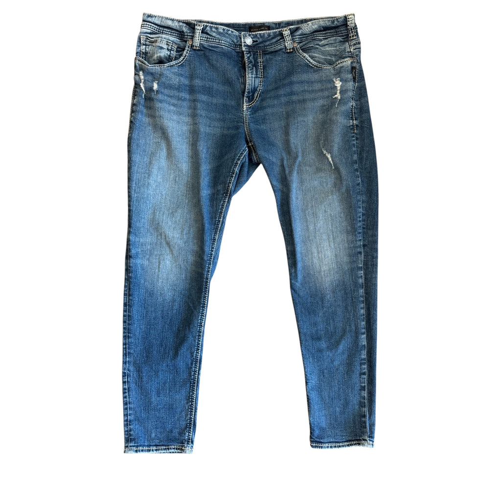 Silver Jeans Light Wash Straight Fit -RF