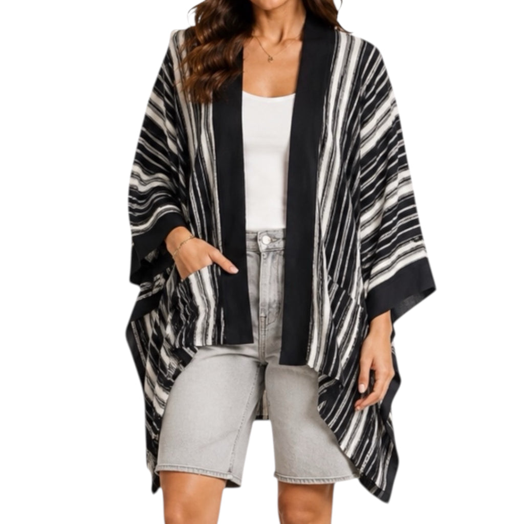 Mollie Kimono Stripe