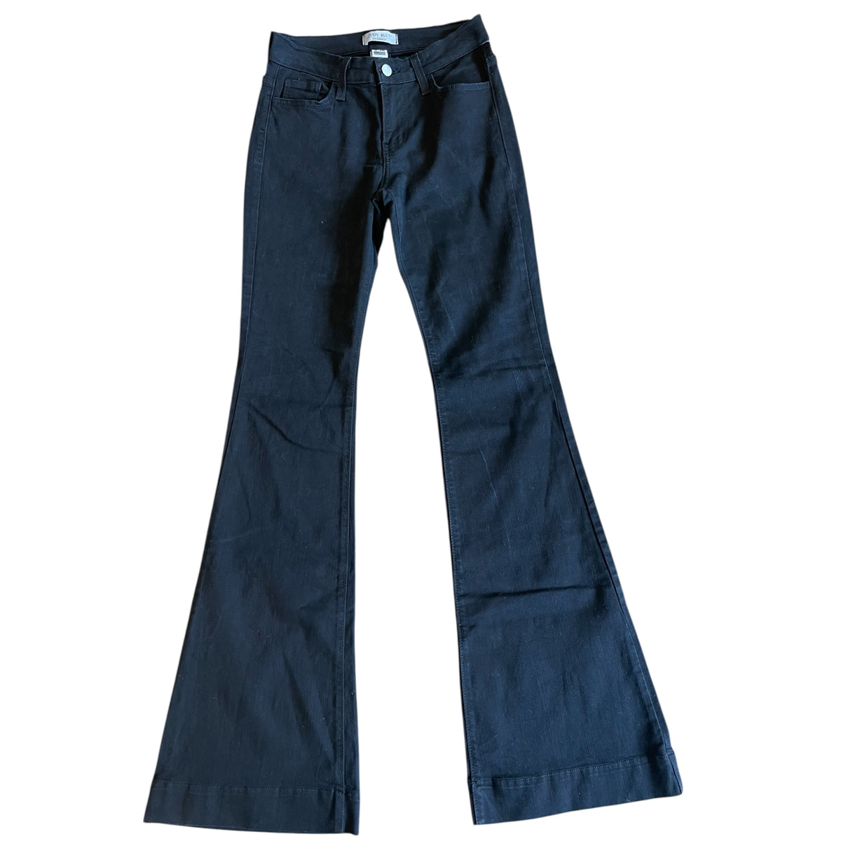 Judy Blue 8386 Black H/R Flare Jeans Size 3/26 - RF
