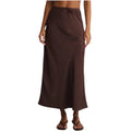 Z Supply Viva Skirt Chocolate Cherry