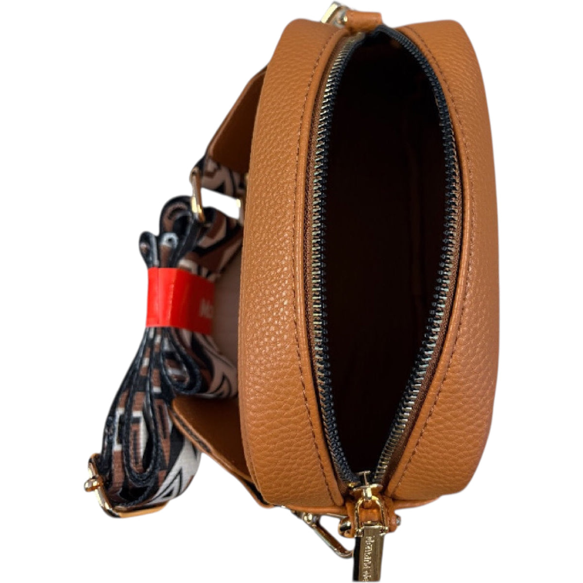 Montana West Brown Textured Crossbody Bag