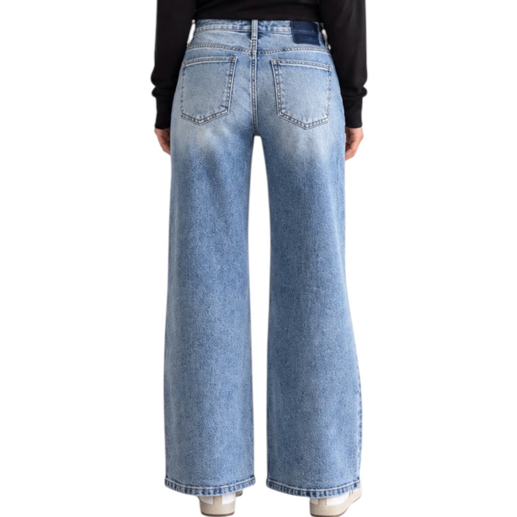 MICA MDP-W4072 Indigo L/R Wide Ankle Baggy Fit