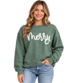 Green Merry Holiday Sweatshirt