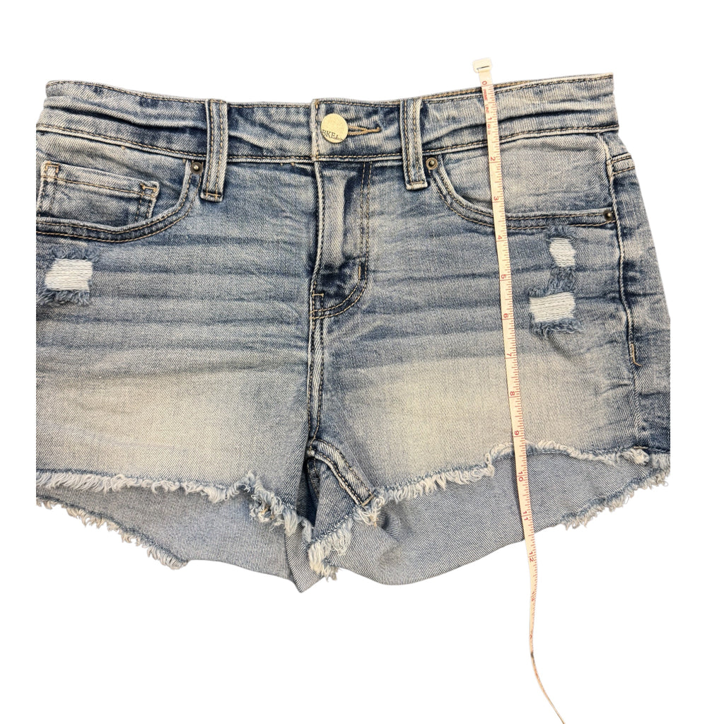 Sincerely Jules Super High-Rise Denim Shorts Size 5/27 - RF