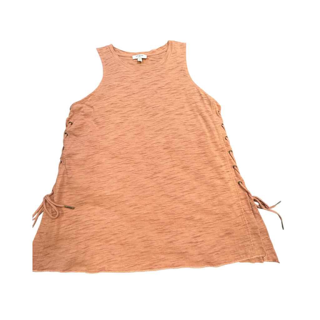 Umgee Sleeveless Ladies Dusty Pink Top Size Small - RF