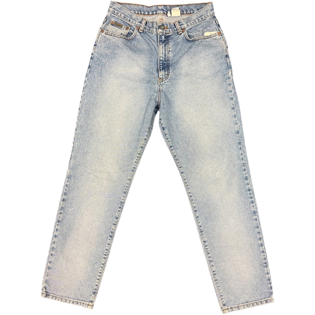 Calvin Klein Medium Wash Straight Fit Jeans Size 12-RF