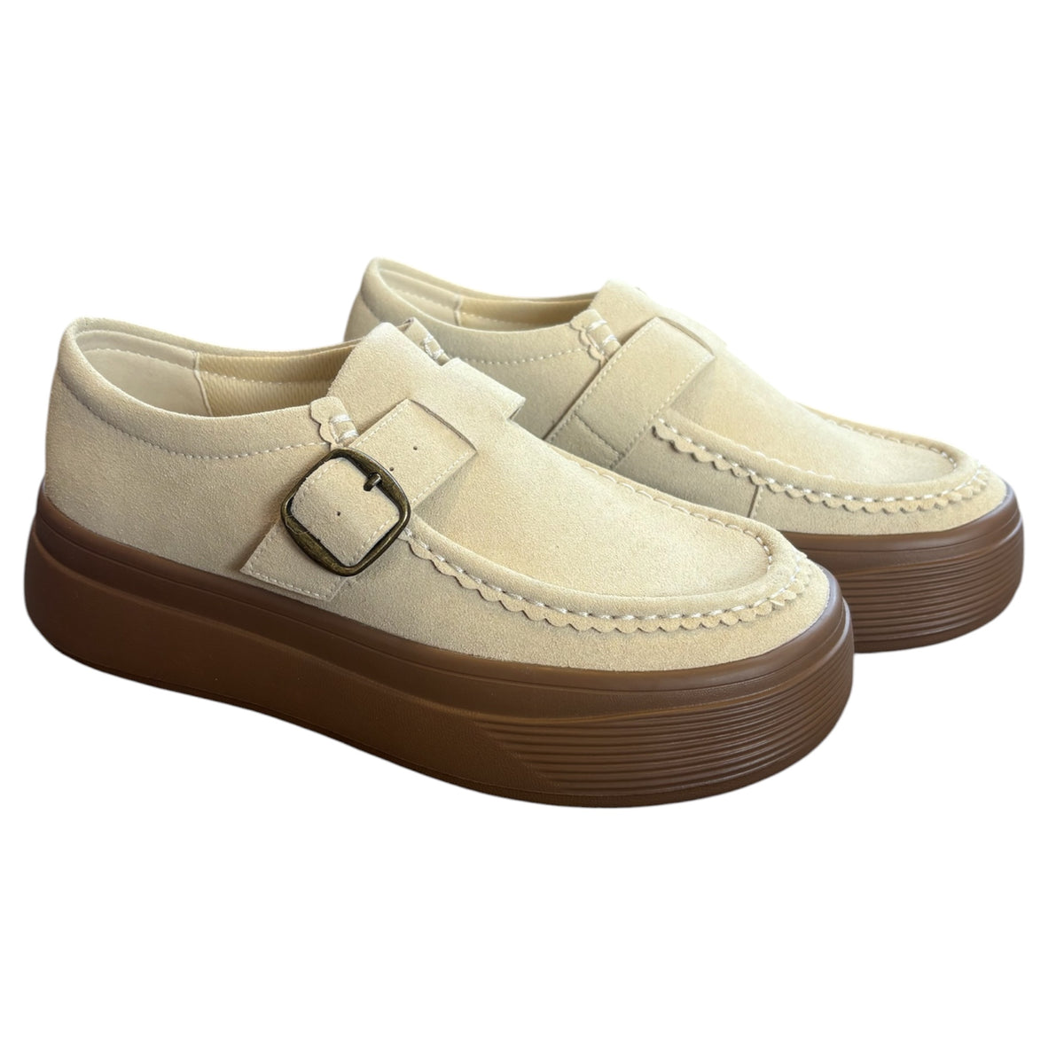 Project Cloud Dylan Sand Suede Loafer