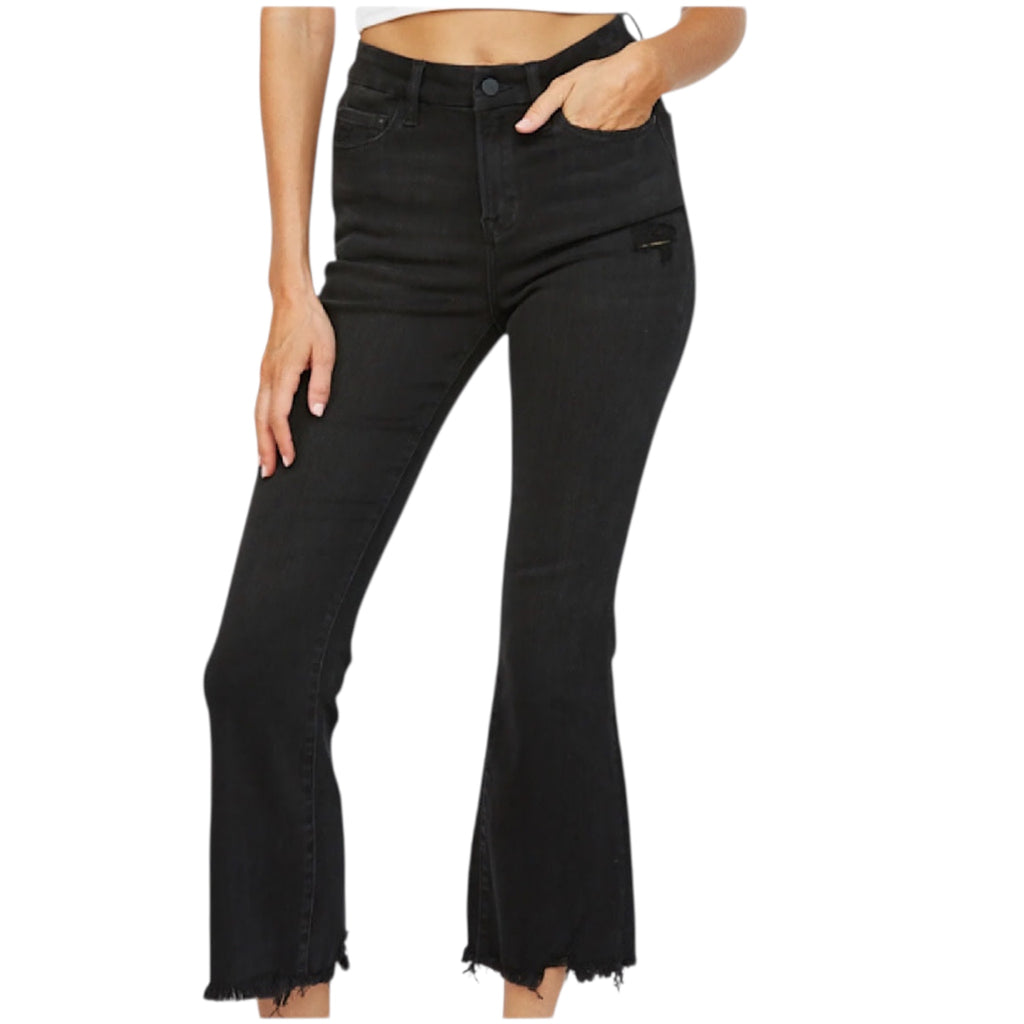 MICA MDP-F149BK High Rise Crop Flare