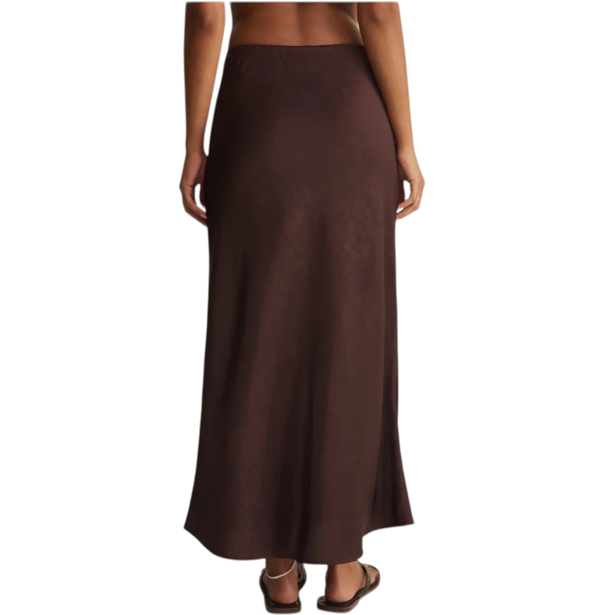 Z Supply Viva Skirt Chocolate Cherry