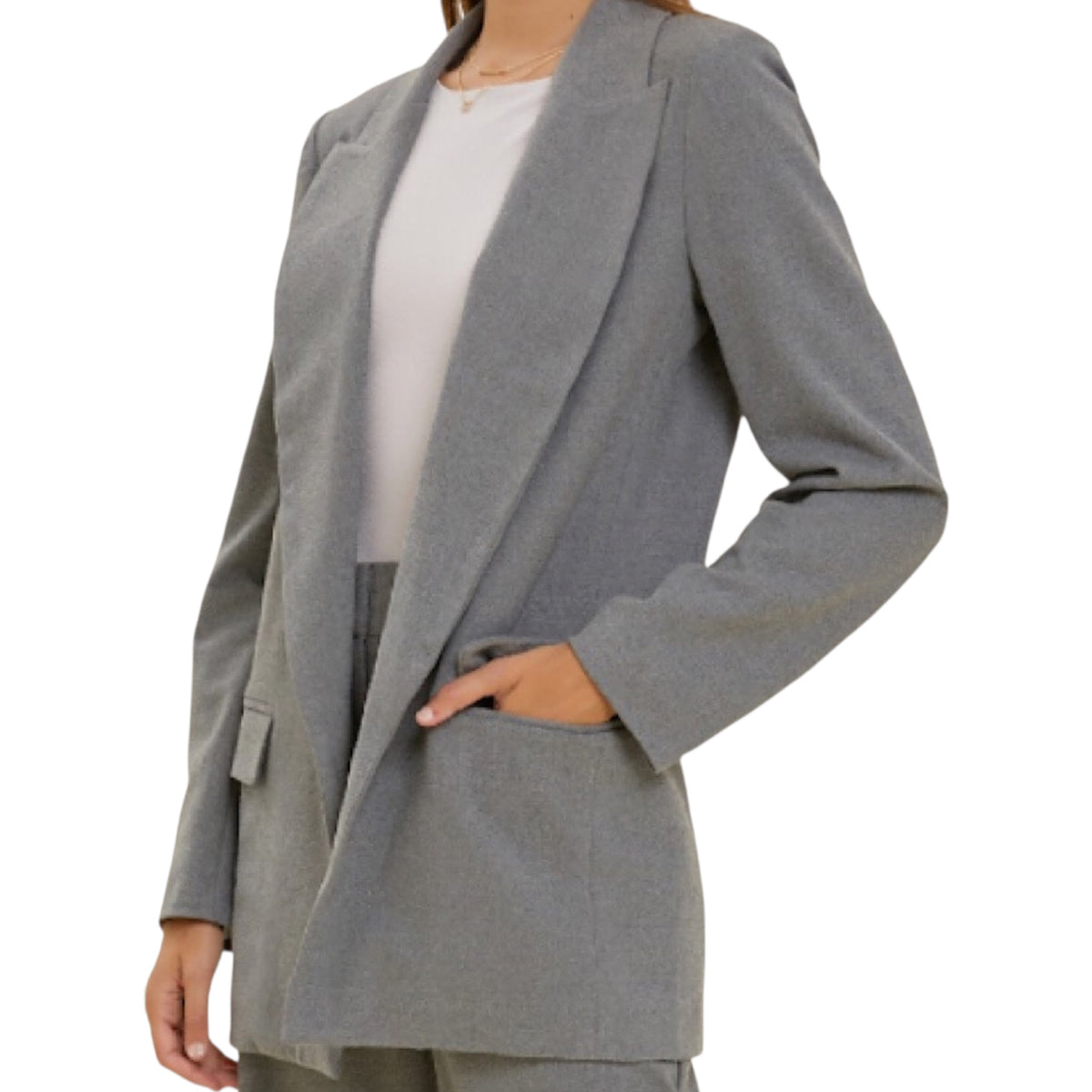 Heather Grey Josephine Blazer