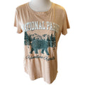 Maurices Light Orange Graphic Tee Size M - RF
