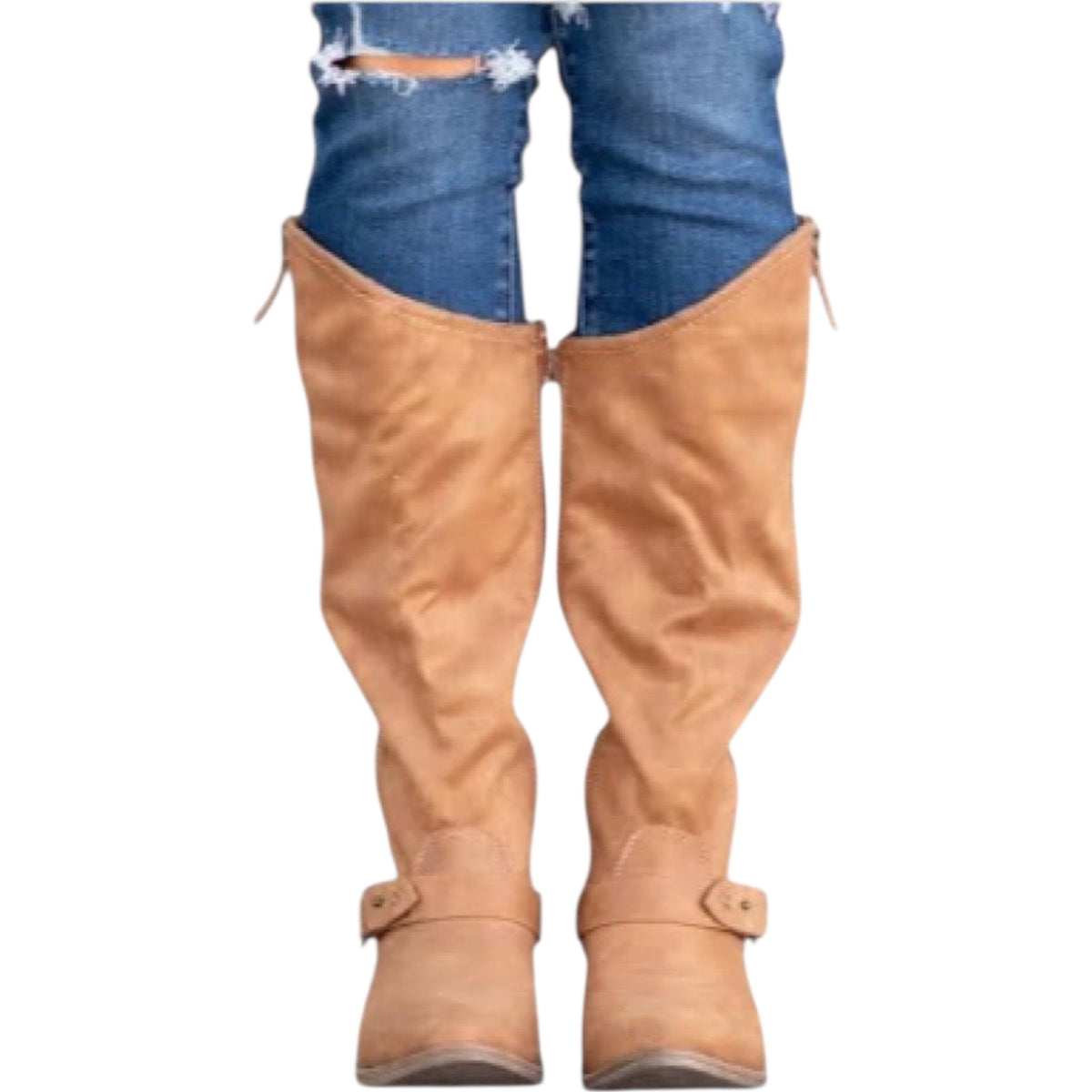 Very G Merlot Tan Boots