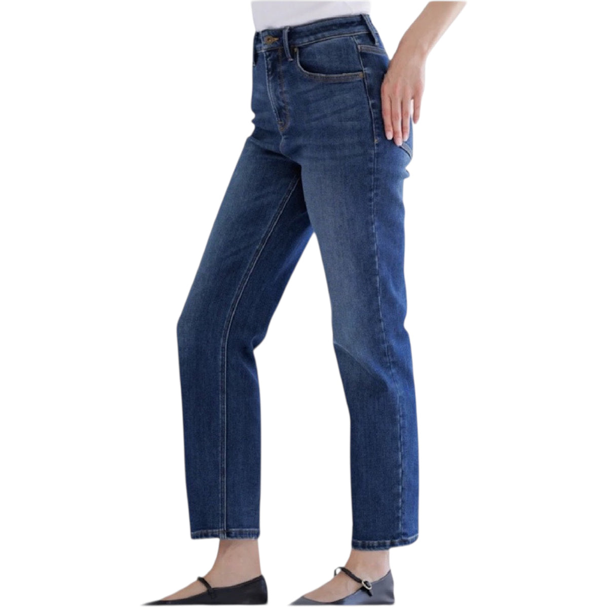 MICA MDF-T3301 S/H Back Dart Fleece Straight Leg