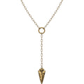 Julio Designs Gold Arrowette Necklace