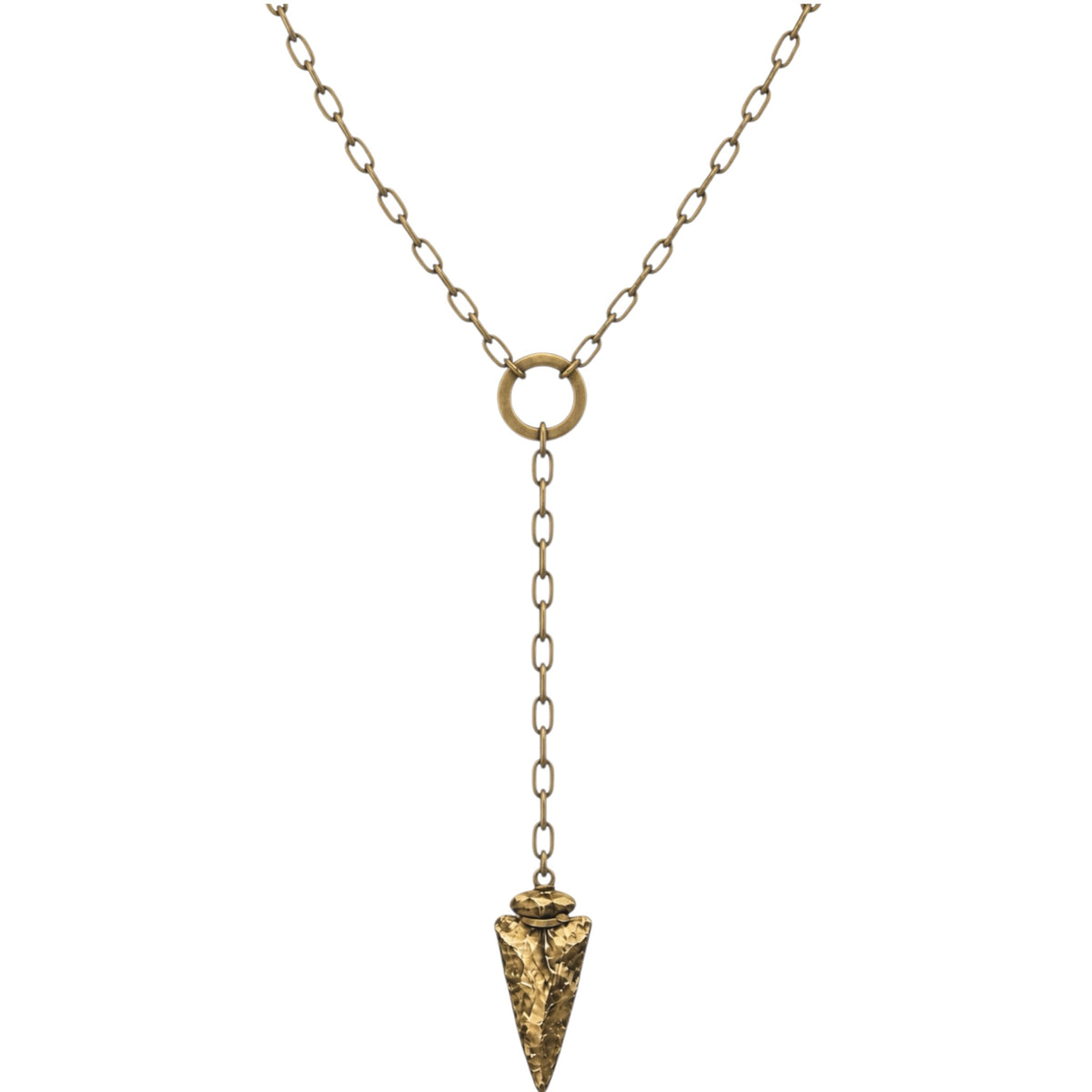 Julio Designs Gold Arrowette Necklace