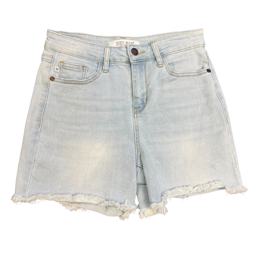 Judy Blue Light Wash Denim Shorts Size S - RF