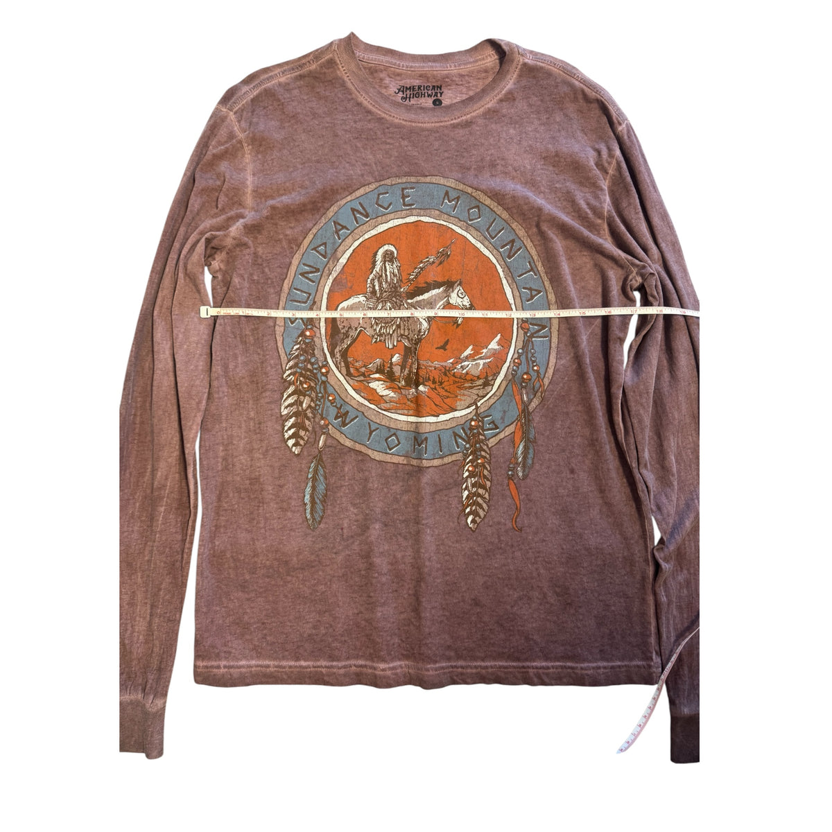 American Highway Sundance Mountain Long Sleeve Size Small-RF