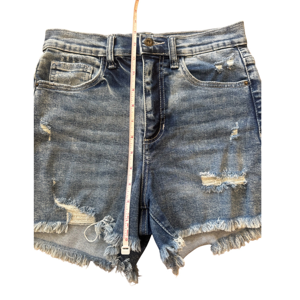 Sneak Peek SP-S7325ML Medium Wash Denim Shorts Size Small-RF