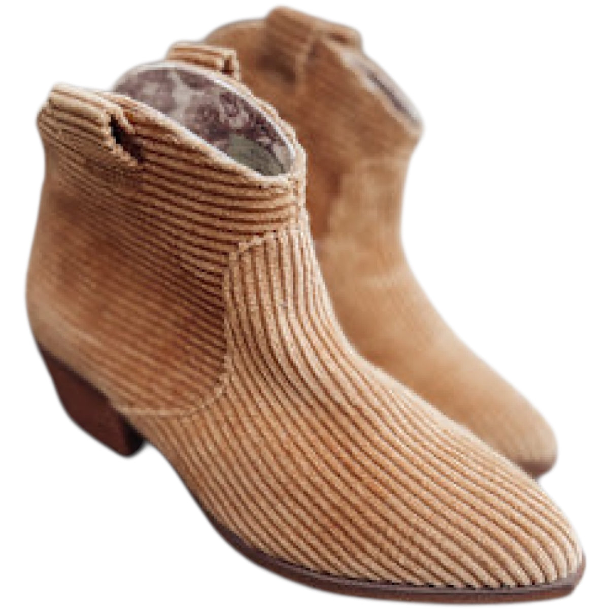 Band of Gypsies Delta Camel Corduroy Bootie